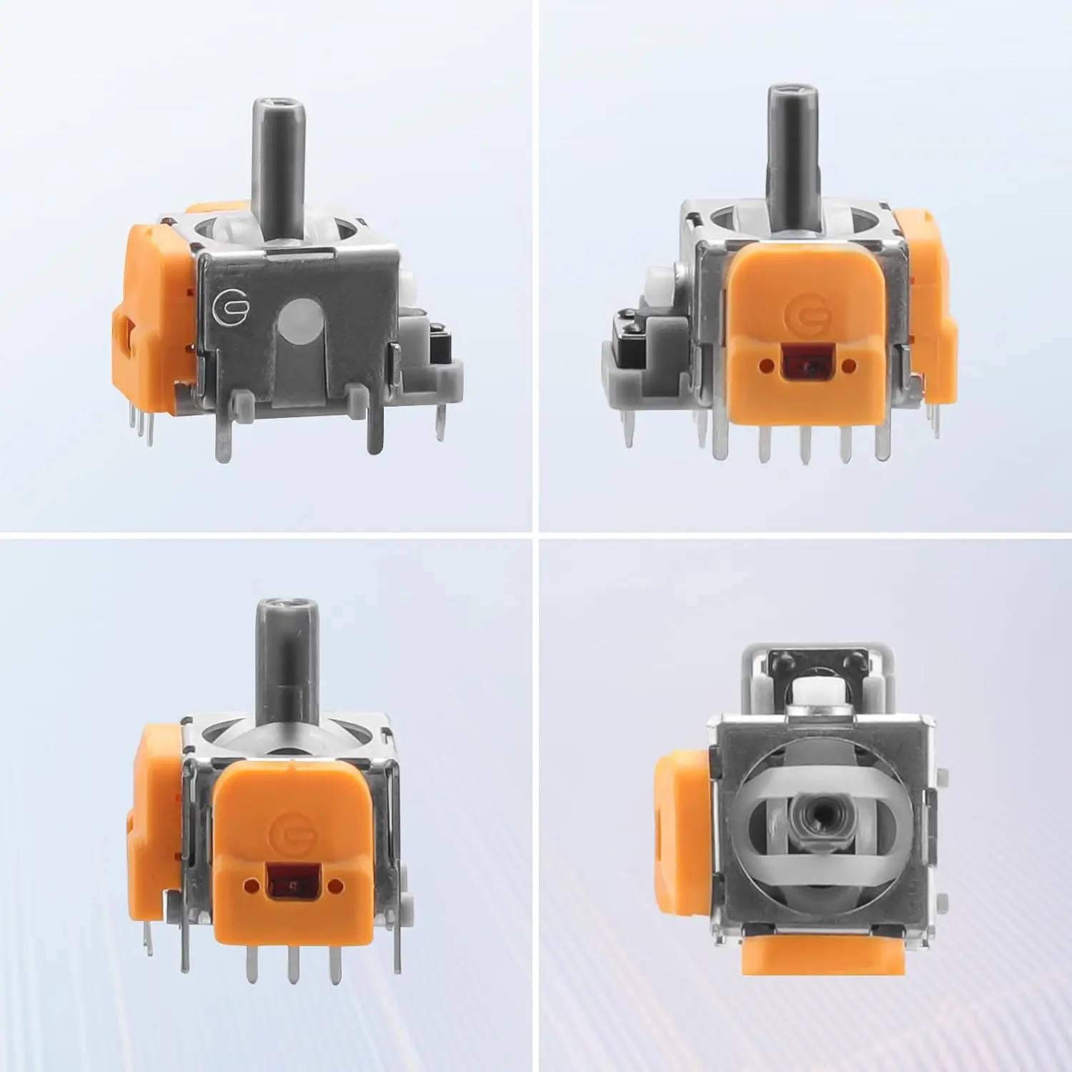 InRobert-mando de efecto Hall para PS5, módulo de Sensor de palo analógico 3D con tapa de Thumbsticks, última versión - imagen 2