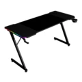 MGD-X140RGB Gaming Desk in Black