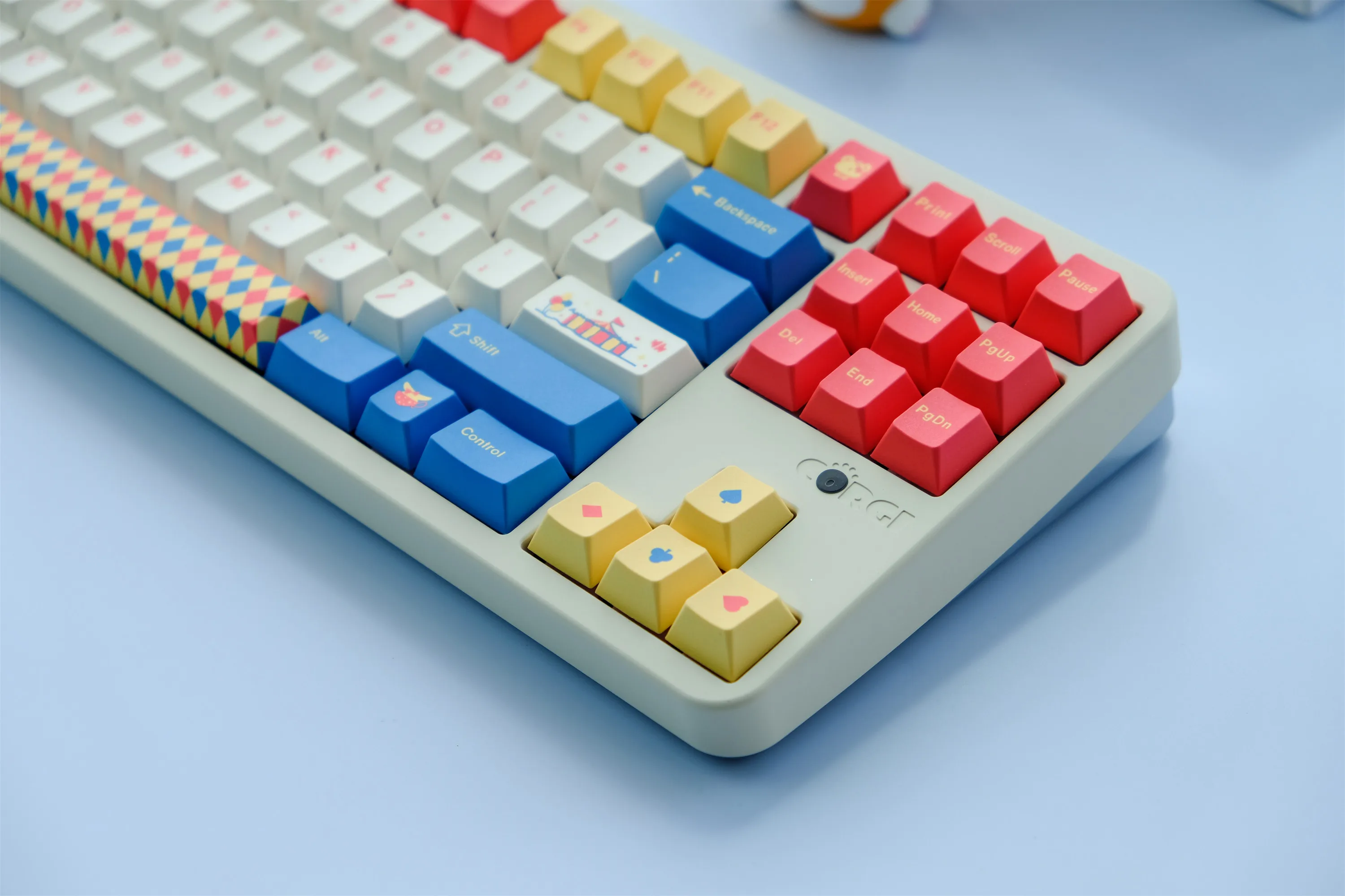 GMK Circus Keycap, 134 teclas PBT Keycaps Cherry Profile DYE-SUB Teclas GMK personalizadas para teclado mecánico - imagen 5