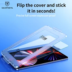 Película Vidrio Templado SmartDevil para iPad Pro, Air y Mini HD