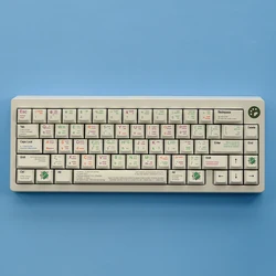 GMK Blancas VIM 131 Teclas – Cherry PBT Sublimada MX 1.75U/2U Shift