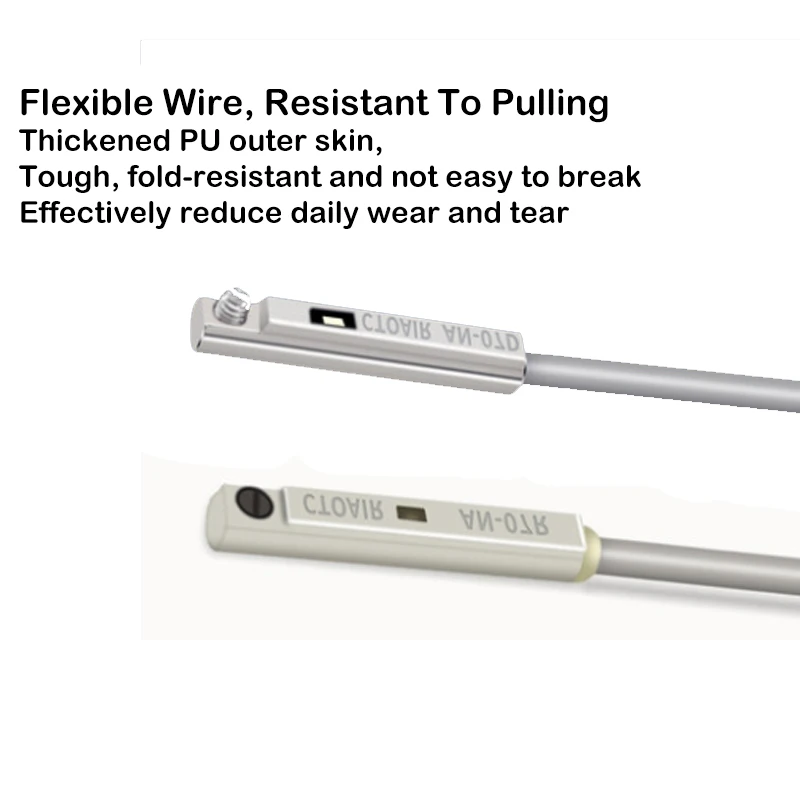 Accesorio de manipulador, interruptor de inducción magnética, grupo de actitud lateral, cilindro, cabezal de Metal, interruptor de proximidad AN-07D/R - imagen 3