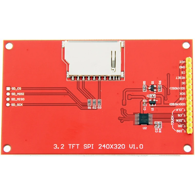 Pantalla LCD táctil TFT de 3,2 pulgadas, 320X240, controlador ILI9341, módulo LCD en Color SPI de 3,2" para Arduino - imagen 3