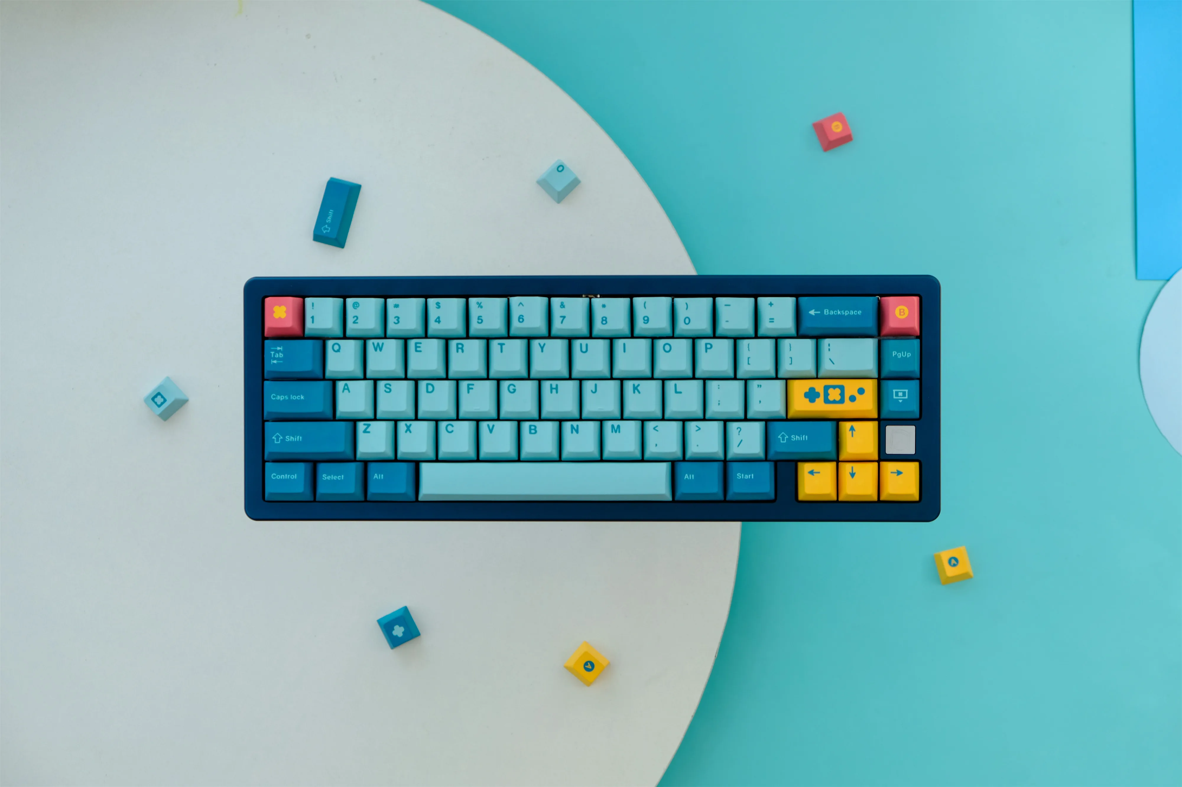 GMK-teclas de consola de juegos Retro, 129 teclas PBT, perfil de cereza, DYE-SUB, personalizadas, para teclado mecánico - imagen 2