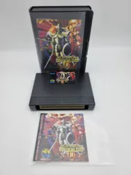 Neo Geo AES Crossed Swords Dos Conversión Japón Nuevo