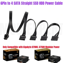 Gigabyte Cable Modular SATA para Fuente ATX con Alimentación
