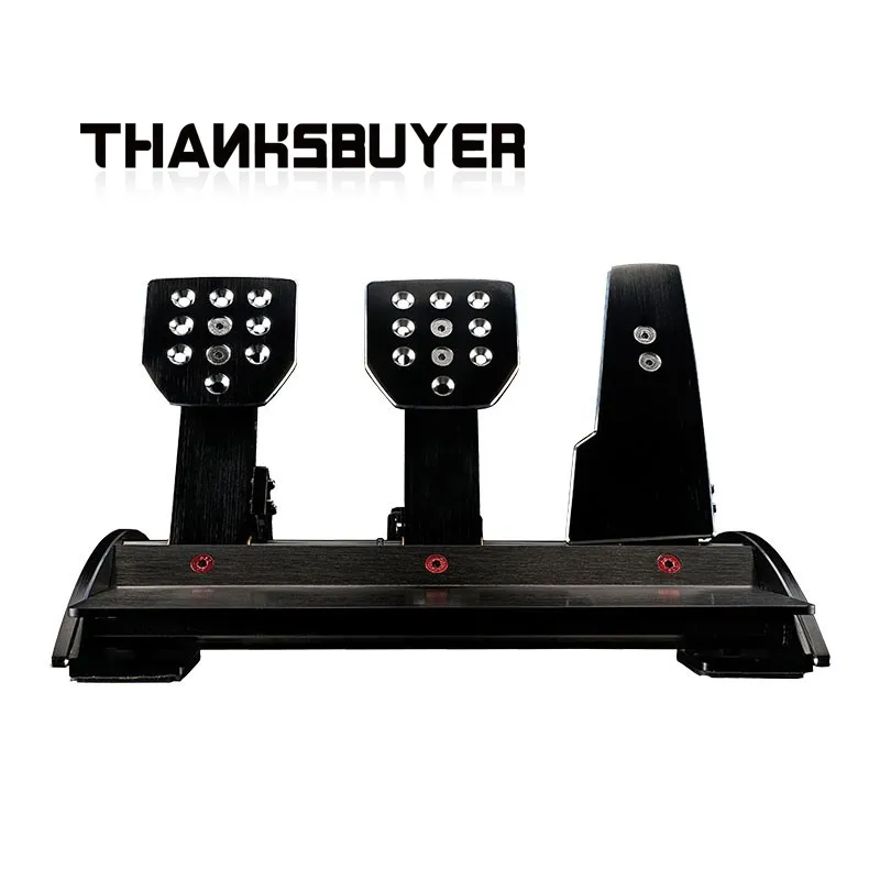 Pedales originales Clubsport V3 Sim Racing Pedales con celda de carga ajustable de 90 kg para FANATEC PC PS Ready - imagen 2