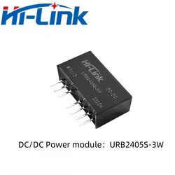 HiLink-módulo de fuente de alimentación DC-DC, convertidor de hogar inteligente, 5V/2W, 2 uds./lote, URB2405S-3WR3