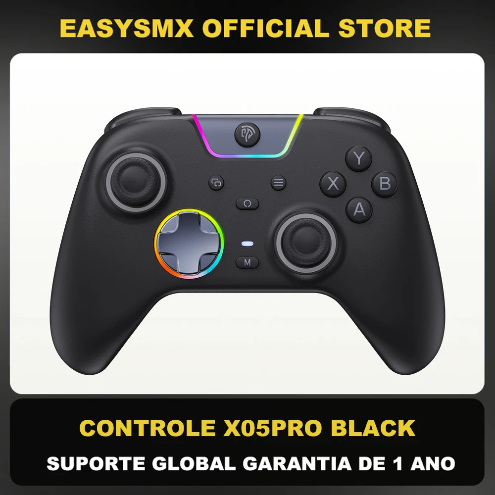 Controlador de PC inalámbrico EasySMX X05 Pro, Compatible con PC/Switch/teléfono/Steam/TV, motores duales, disparadores de impulso - imagen 2
