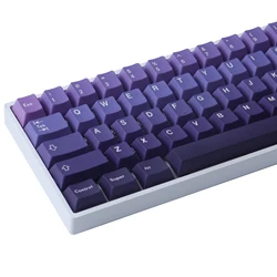 Teclas GMK PBT Perfil Cherry, Degradado Azul y Púrpura