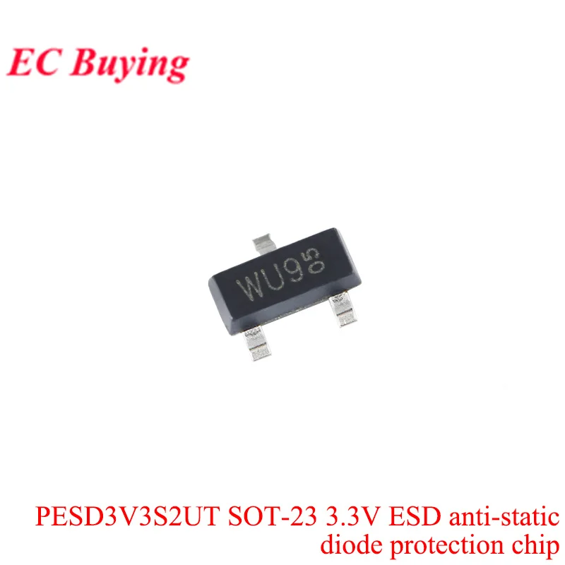 5-50 Uds PESD2CAN PESD5V0S1BB PESD5V0S2BT PSR05-LF-T7 PSD05C-LF-T7 PSM712-LF-T7 SRV05-4.TCT IP4220CZ6 SD05.TCT RCLAMP0522P.TCT IC - imagen 2