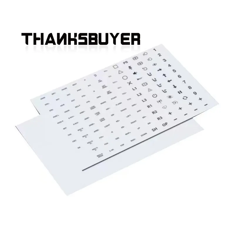 Simplayer juego de tapas de botón y pegatinas, accesorios de carreras Sim para la mayoría de volantes Fanatec - imagen 4