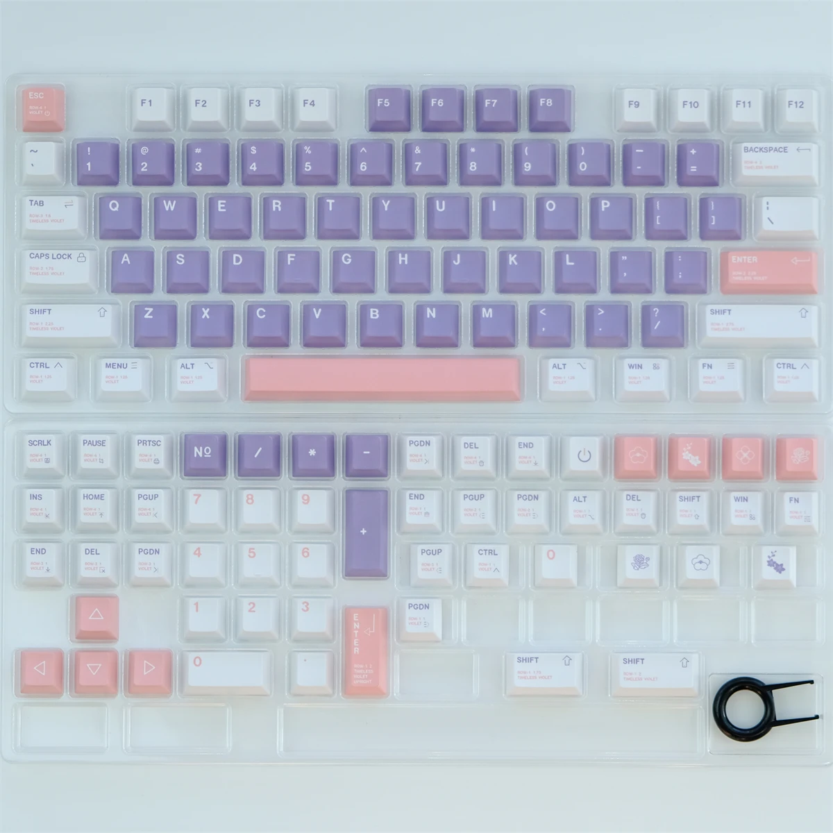 129keys GMK Lavender