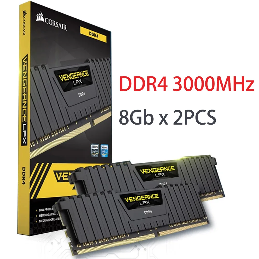 Una caja de venganza DDR4 3000MHz 8GB x 2 PC RAM