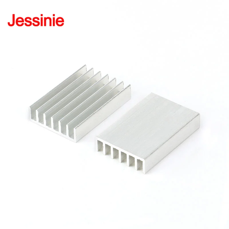 100 uds/1 unidad 30*20*6mm disipador de calor de aleación de aluminio disipador de calor Chip electrónico IC radiador de refrigeración enfriador para CPU RAM GPU PCB - imagen 5