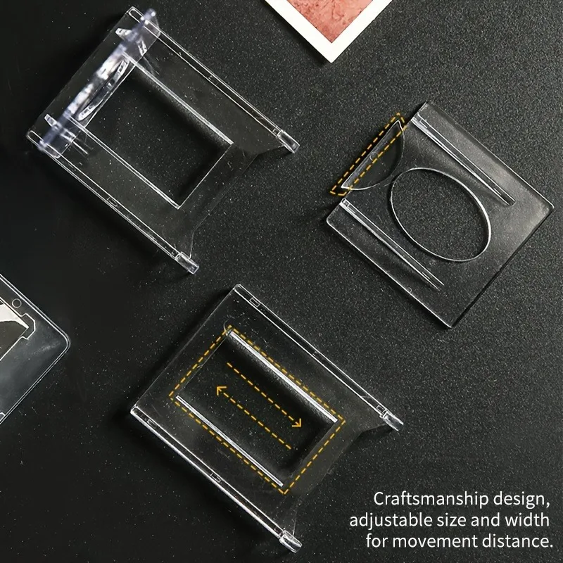 Soporte de exhibición de monedas de acrílico transparente, caballete para tarjetas, cápsula de desafío conmemorativo, estantes de soporte para medallas, 10/5/3 Uds. - imagen 4