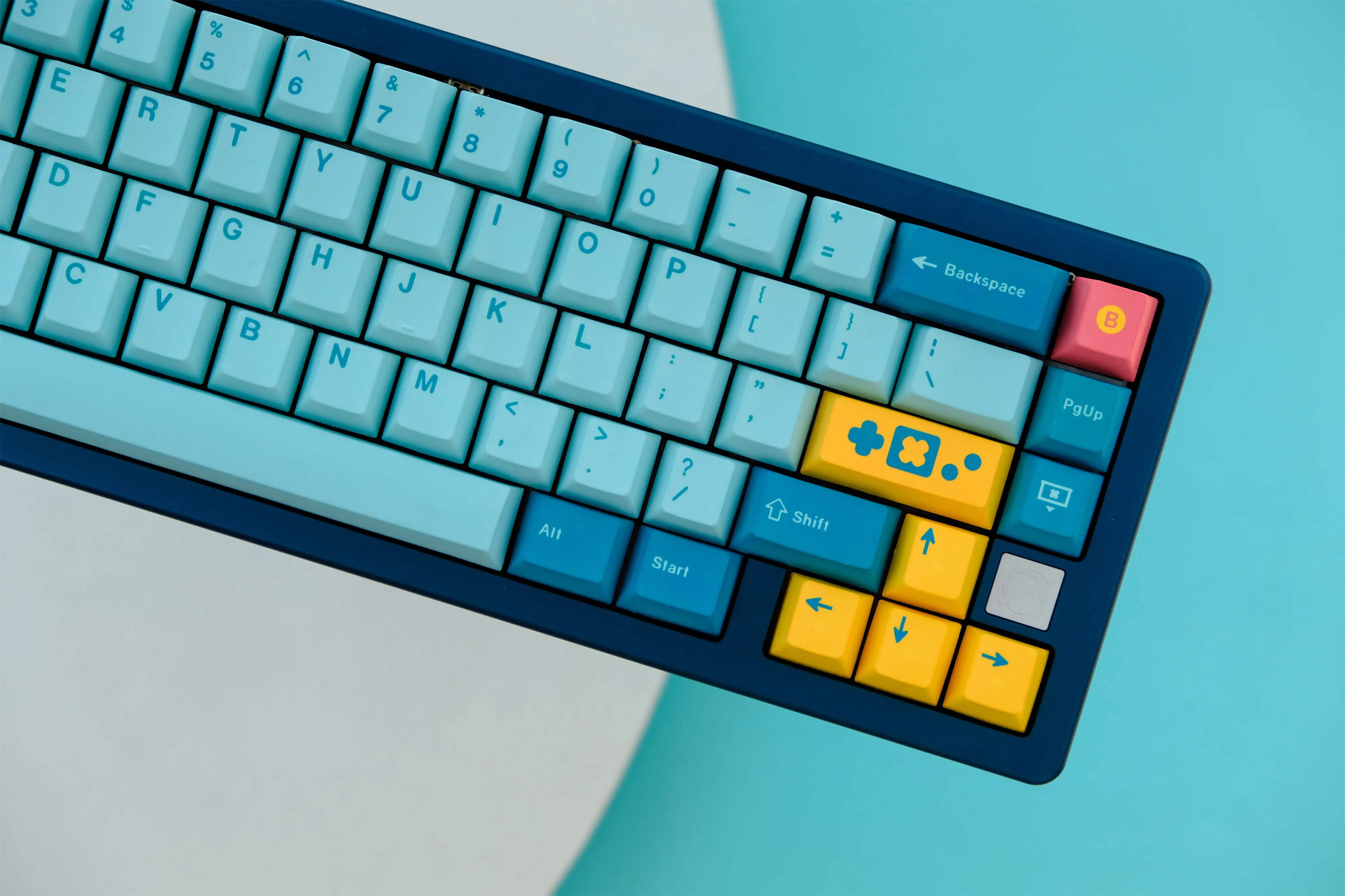 GMK-teclas de consola de juegos Retro, 129 teclas PBT, perfil de cereza, DYE-SUB, personalizadas, para teclado mecánico - imagen 5