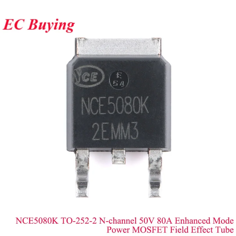 5 uds-50 Uds NCE5080K NCE55P05S NCE55P15K NCE6005AN NCE6005AR NCE6012AS NCE6045G NCE6050A NCE6080A NCE60H10K NCE60ND08S NCE60ND09A - imagen 5