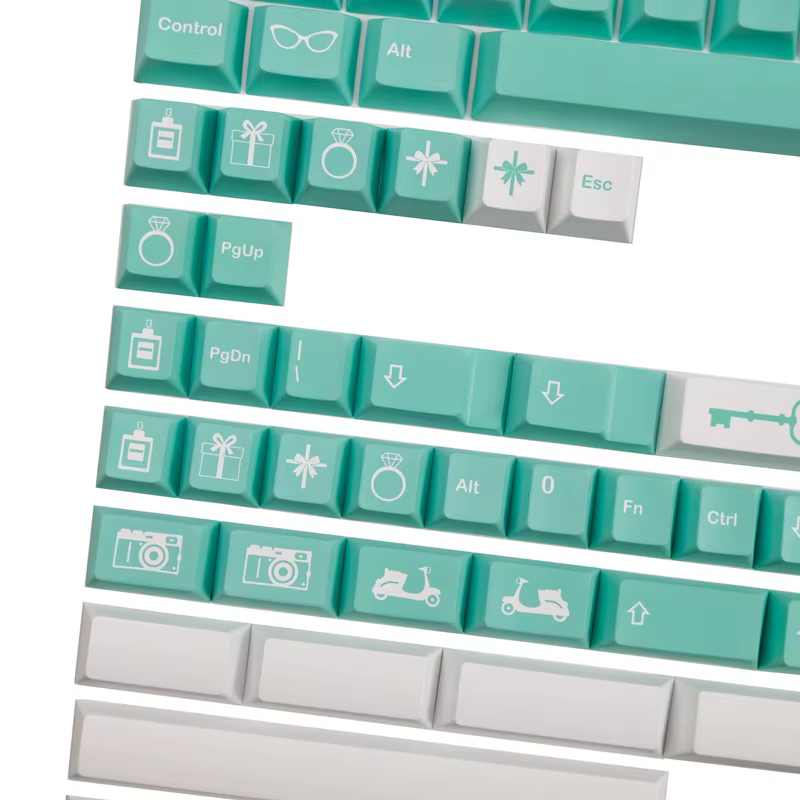 Teclas GMK Goodthing para teclado mecánico, teclas de perfil de cereza, PBT, sublimación, para MX Switch 61/64/68/71/84/142, 87/104 teclas - imagen 4