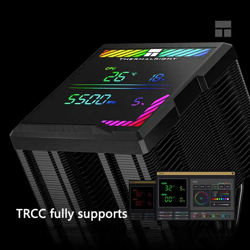 Thermalright Peerless Assassin 140 Enfriador de torre digital Doble torre Ventilador dual Radiador de enfriamiento de aire 6x6 mm Tubo de calor AGHP GEN5.0 - imagen 4