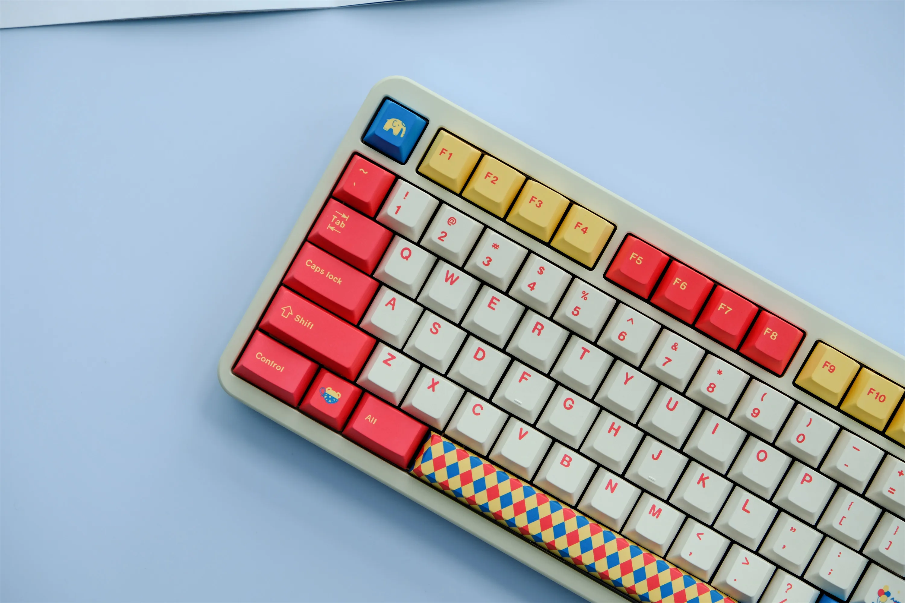 GMK Circus Keycap, 134 teclas PBT Keycaps Cherry Profile DYE-SUB Teclas GMK personalizadas para teclado mecánico - imagen 3