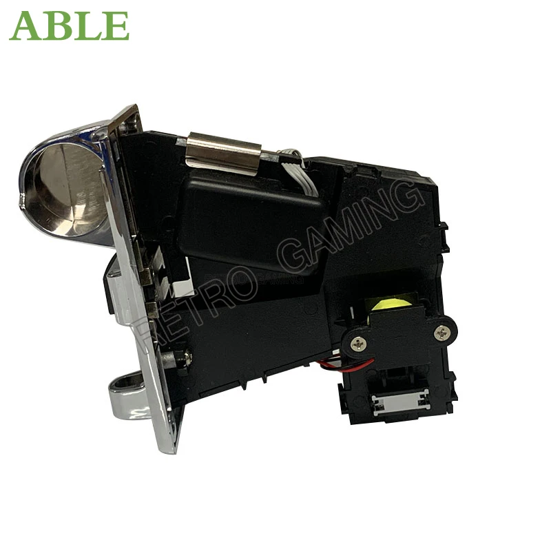 Aceptador de monedas multivalores anti-perforación 616 con panel galvanizado de plástico, aceptador de monedas multivisuales anti-perforación - imagen 4