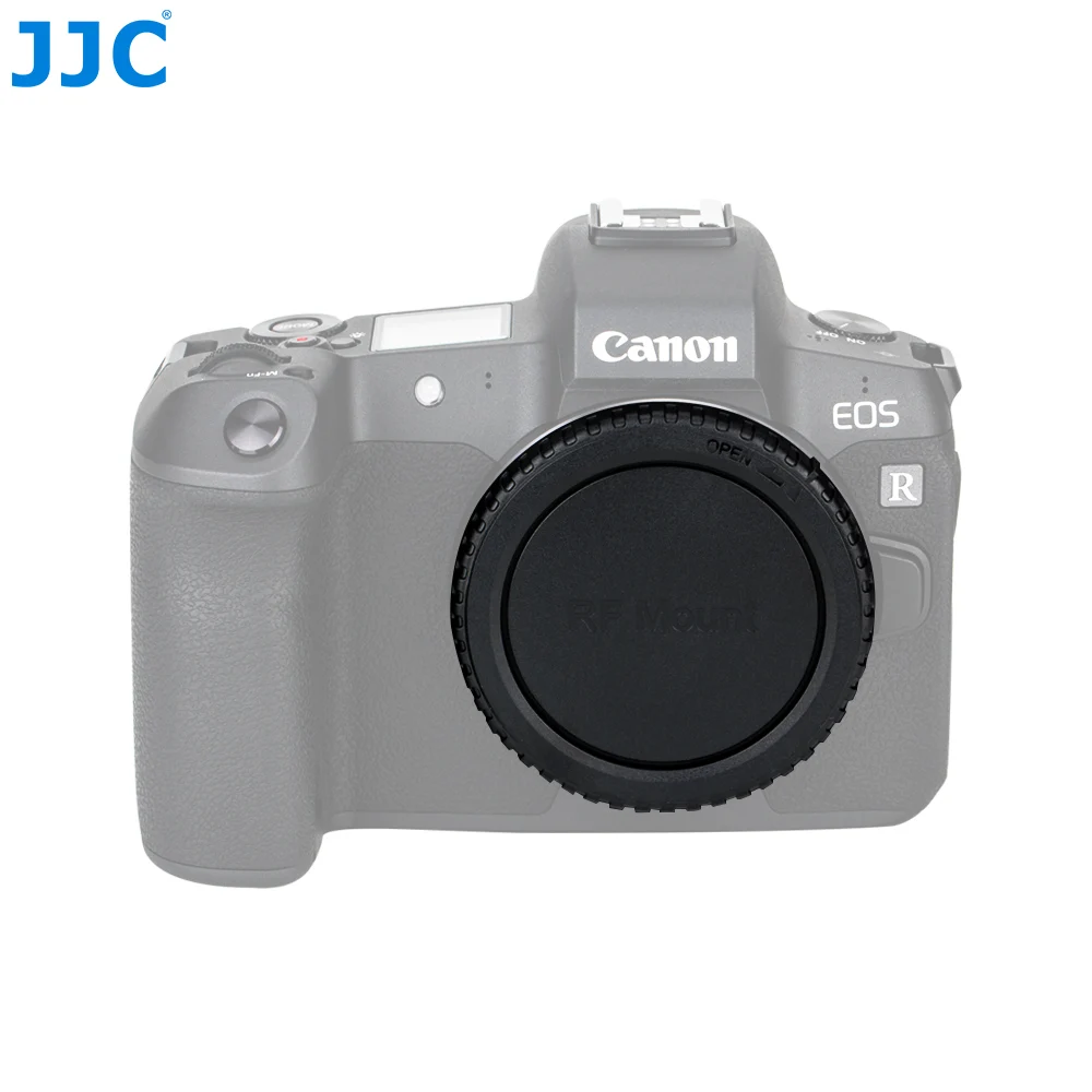 JJC tapa de lente trasera RF y Kit de cubierta de cuerpo de cámara para Canon RF Mount EOS R RP Ra R3 R5 Mark II R6 R7 R10 - imagen 4