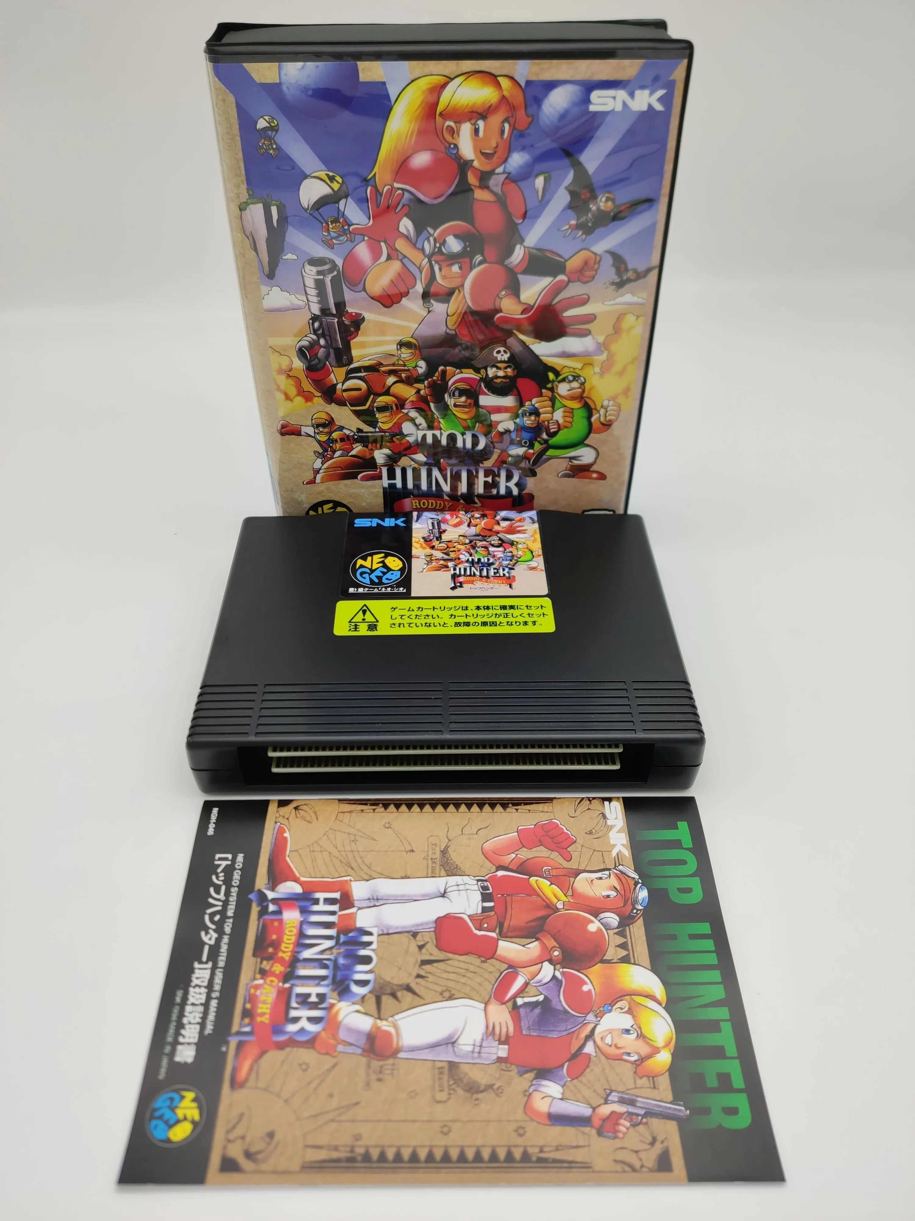 top hunter neo geo aes  conversion new