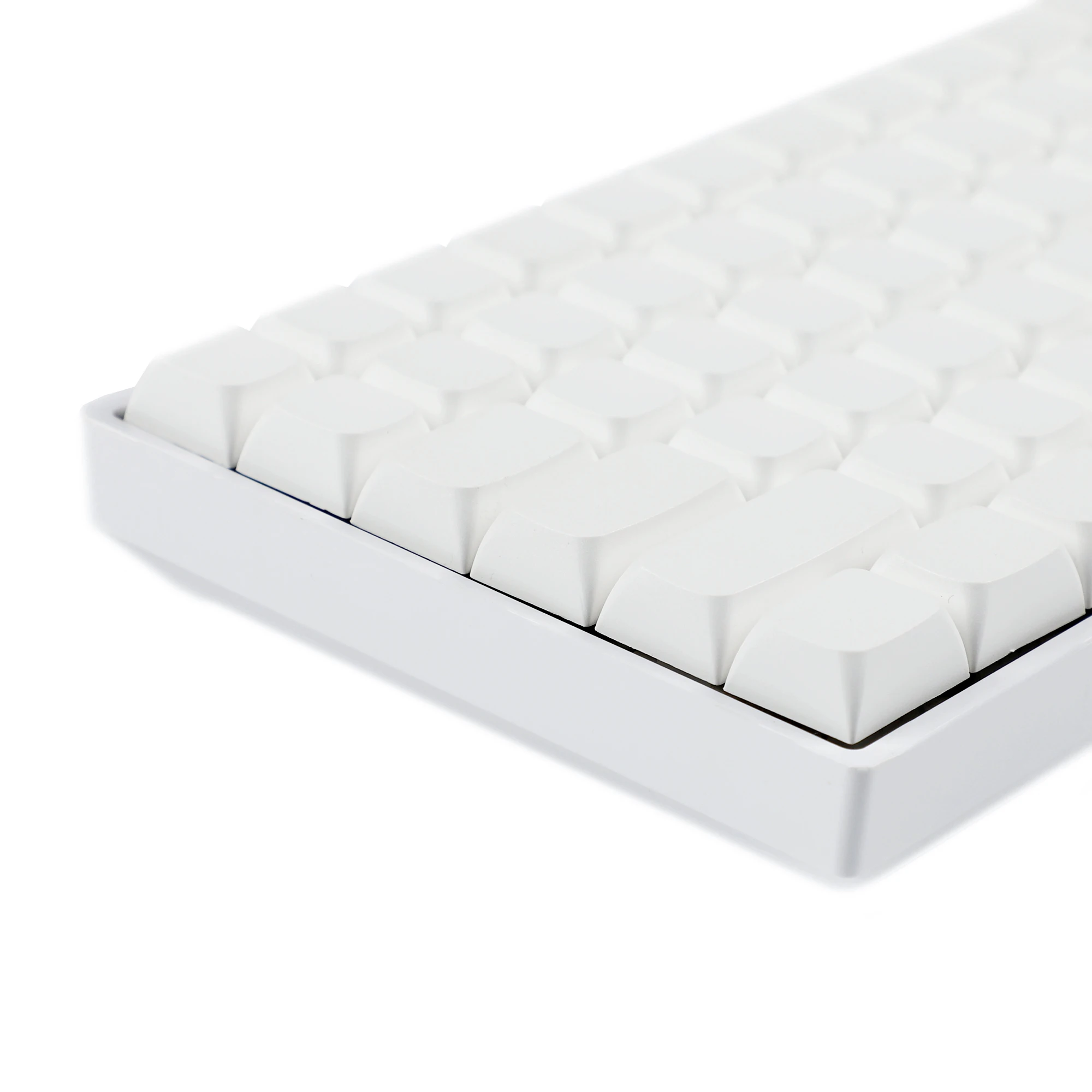 YMDK-teclas PBT gruesas y blancas, teclas ANSI ISO ZDA XDA V2 para GK61 64 68 96 KBD75 Planck Preonic wings Filco SP64 SP84 - imagen 2