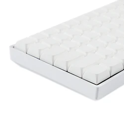 YMDK Teclas PBT Blancas y Gruesas para Teclado Mecánico