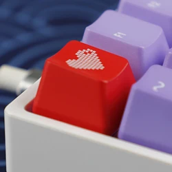 MX Gaming Teclado Mecánico Retroiluminado Corazón Love Heart OEM