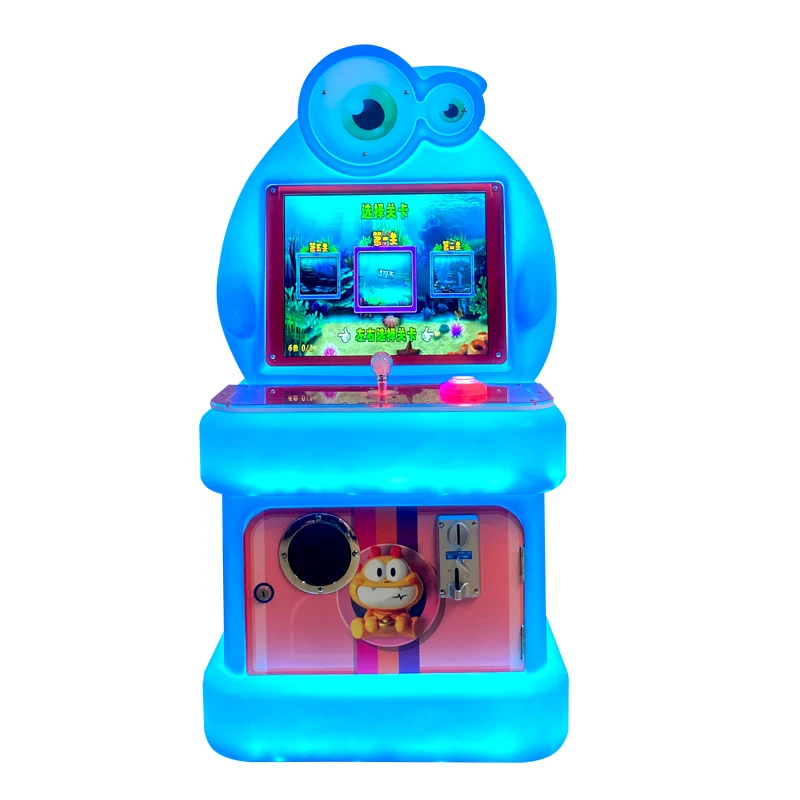 Máquina de juego para niños, máquina de entretenimiento que funciona con monedas, máquina de pesca divertida, máquina de tiro - imagen 3