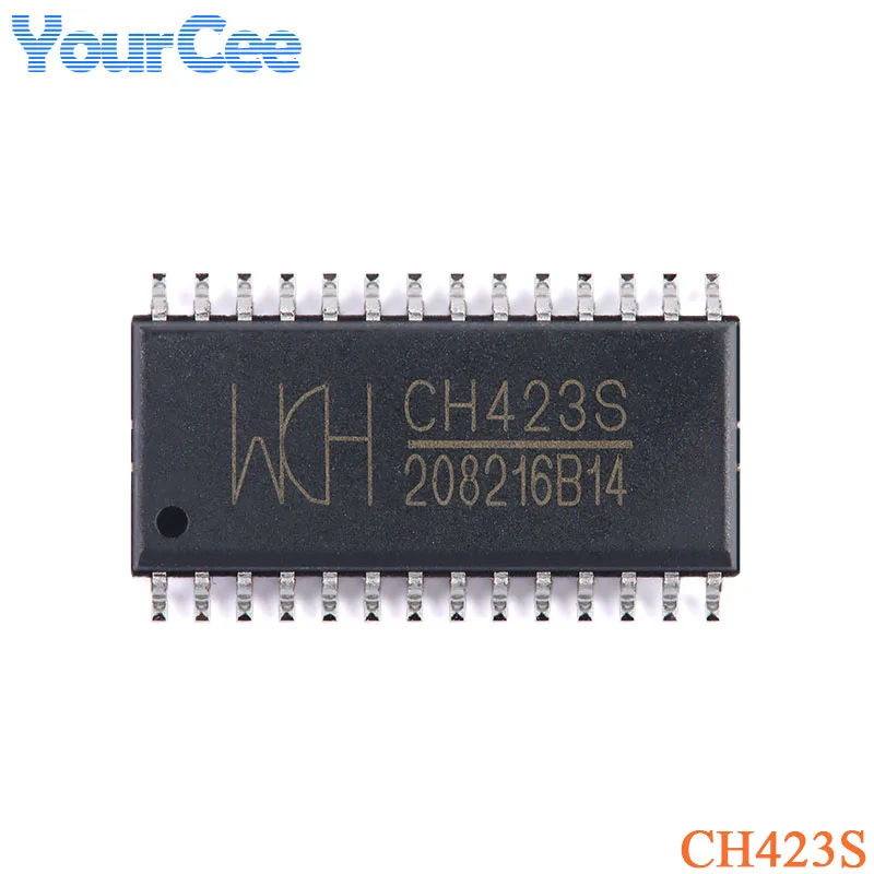 10 uds/5 uds CH423S CH423 SOP-28 SOP28 Chip de expansión de E/S remoto de 2 cables SMD - imagen 4