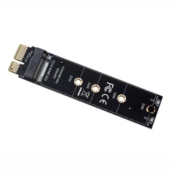 NVME M.2 a PCI E3.0 1X Tarjeta adaptadora de extensión de alta velocidad M Key NGFF Tarjeta convertidora Módulo Tarjeta convertidora