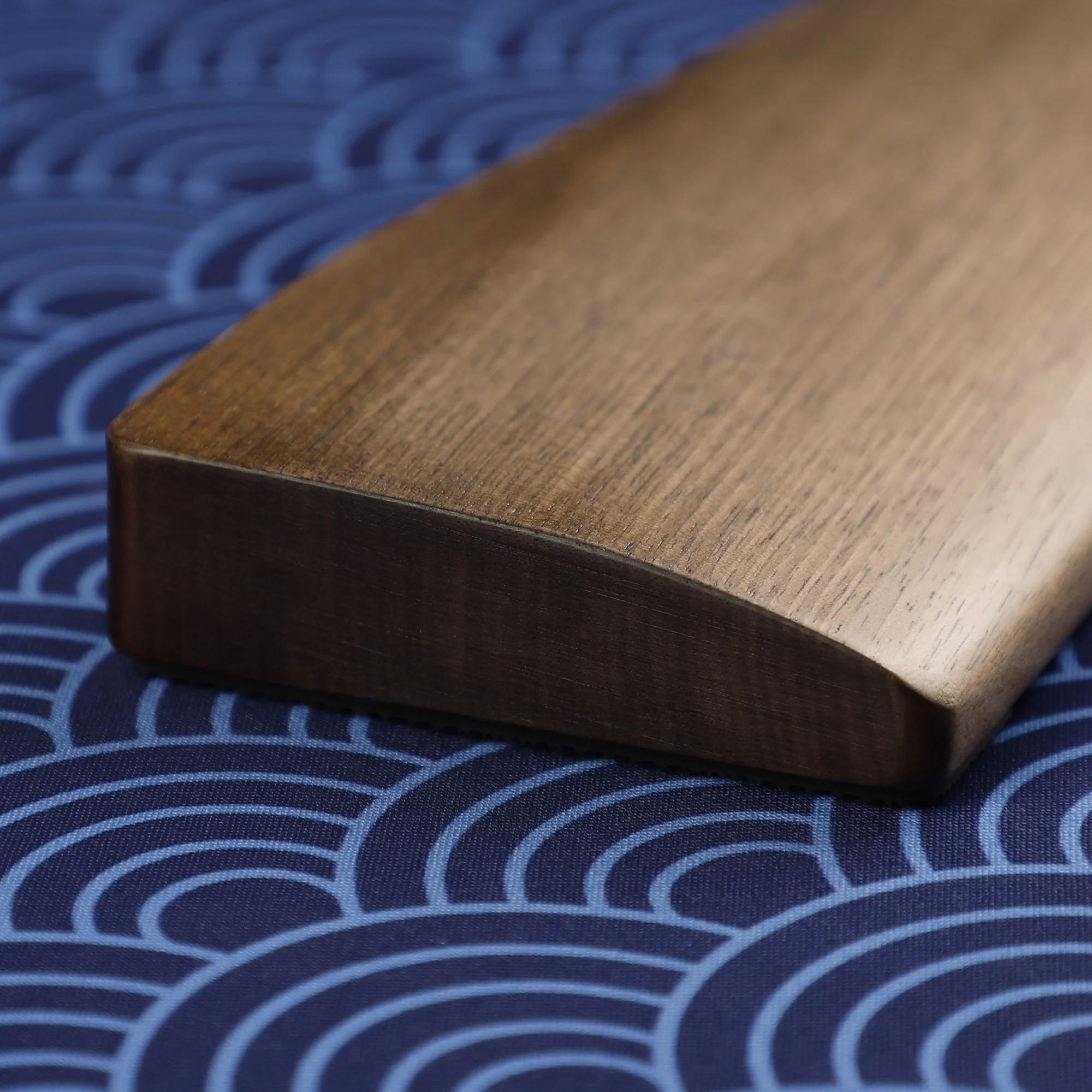 Reposamuñecas de madera maciza de nogal para Keychron Q10 - imagen 2