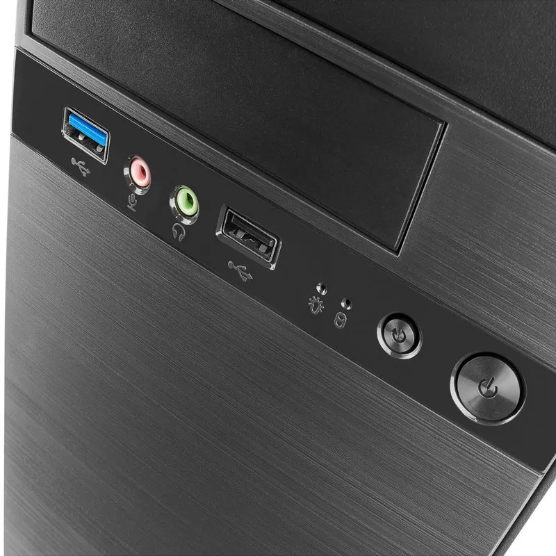 Tacens Anima AC4 USB 3.0 Negro - Caja Compacta Microatx con Bahías para Discos Duros y Conectividad USB 3.0 - imagen 4