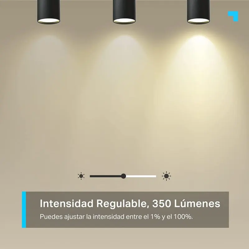 TP-Link TAPO L630 Bombilla Inteligente GU10 LED 3.7W Multicolor RGB 2200k-6500k - imagen 3