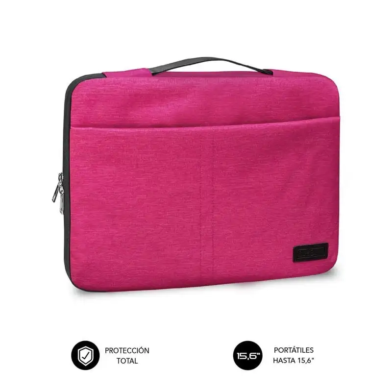 Subblim Elegant Funda Maletín Rosa para Portátil hasta 15.6 - imagen 2
