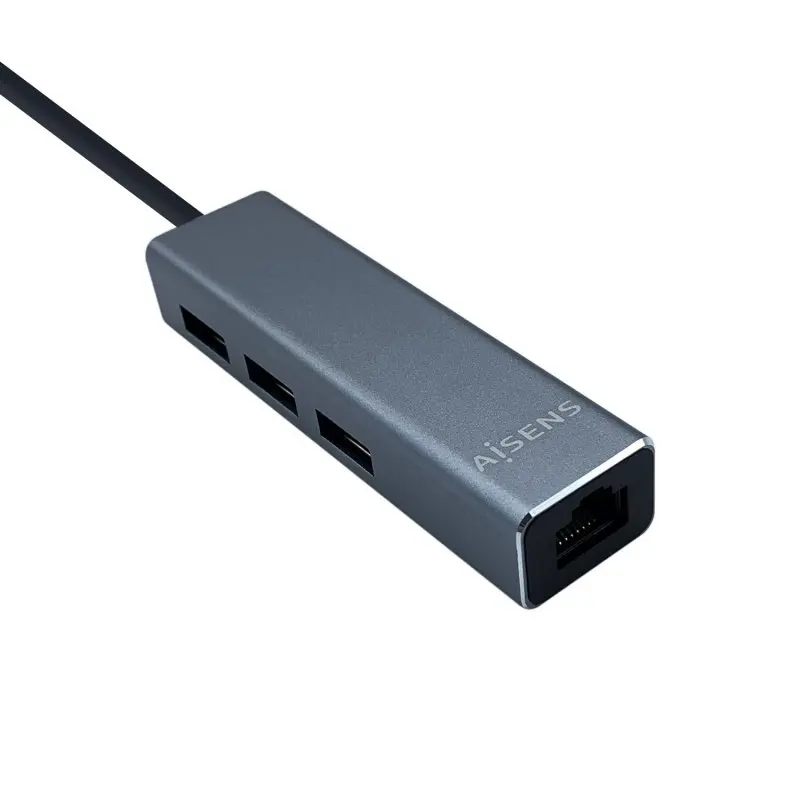Aisens a109-0396 usb-c 3.1 to gigabit/3xusb 3.0 ethernet hub