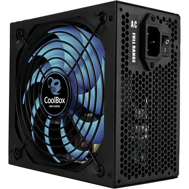 Deep Gaming Fuente Alimentación Coolbox Deeppower BR-650 650W 80 Plus Bronze Silenciosa y Eficiente