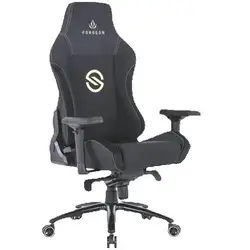 Forgeon Spica Fabric Silla Gaming Tela Transpirable Negra