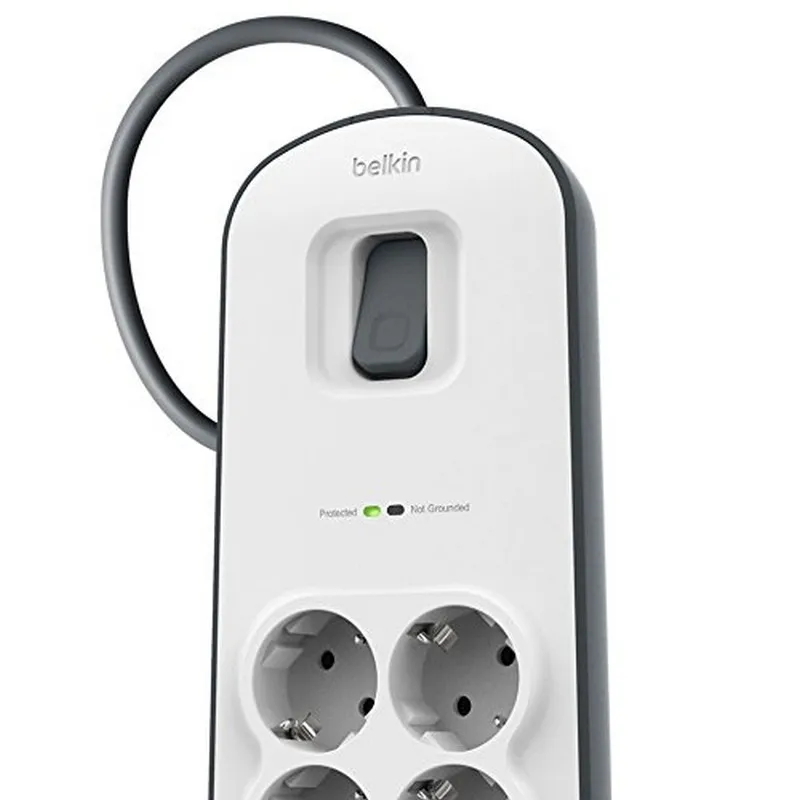 Belkin BSV604VF2M Regleta 6 Tomas   2 USB con Protección - imagen 5