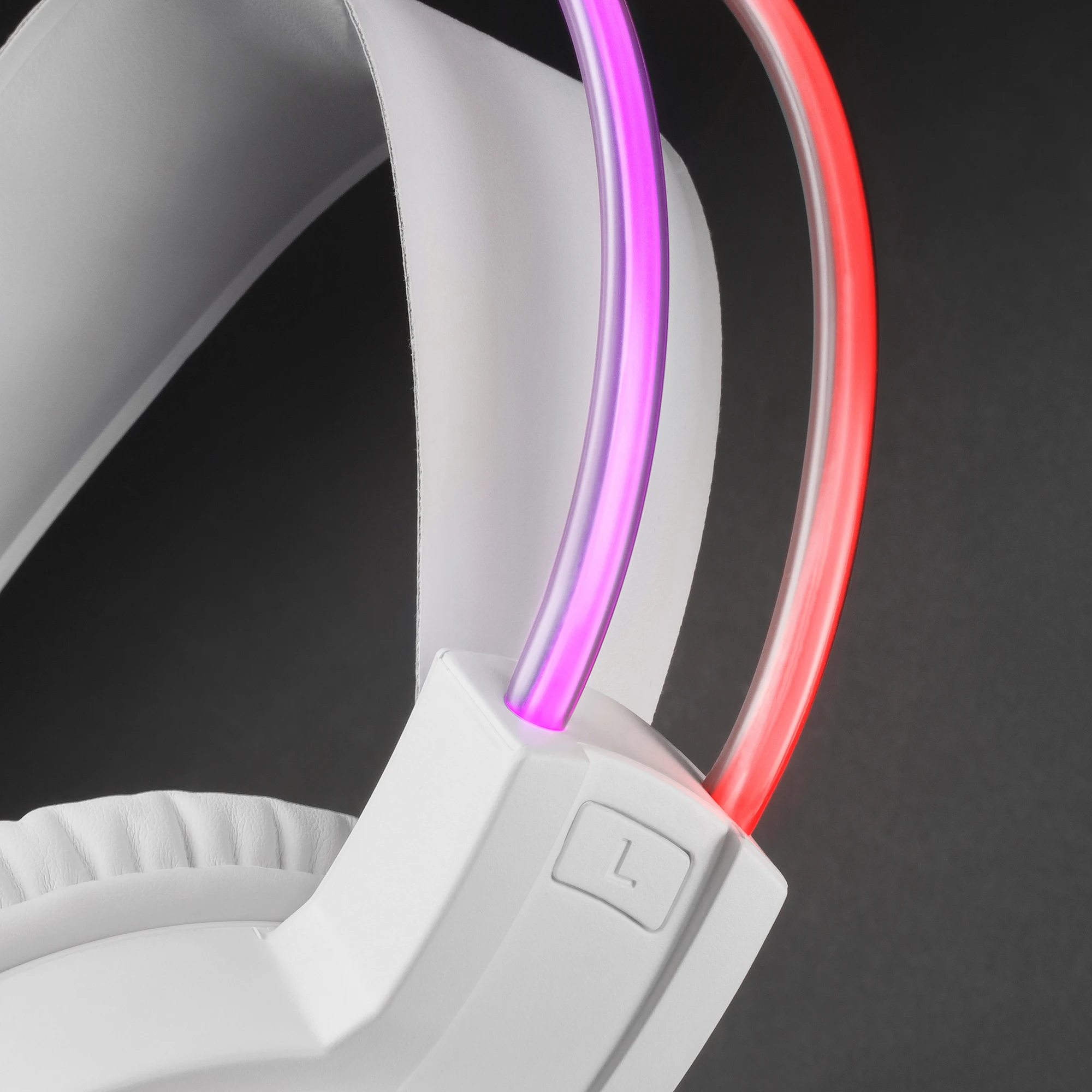 Mars Gaming MHRGB, Auriculares Gaming, Iluminación 360° Chroma RGB Flow, Sonido Espacial Ultra-BASS 3D, Micrófono Profesional, Auriculares RGB Negro o Blanco - imagen 5