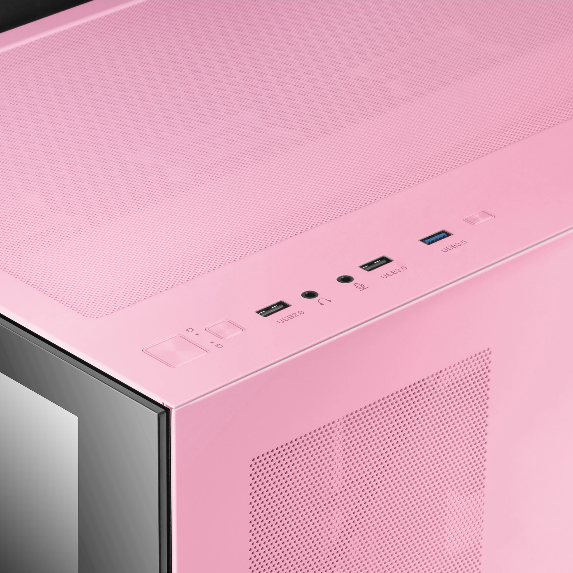 Mars Gaming MCV4, Torre Gaming Custom XXL E-ATX, Ventana Cristal Templado Lateral y Frontal Sin Marco, Estructura Modular Doble Cámara, Caja PC Gaming Negro, Rosa o Blanco - imagen 5