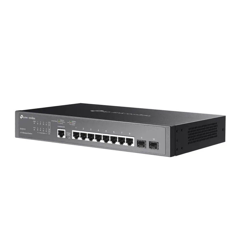 TPLINK Switch Tp-link Omada SG3210 Gestionado L2/L3 Gigabit Ethernet Negro - imagen 3
