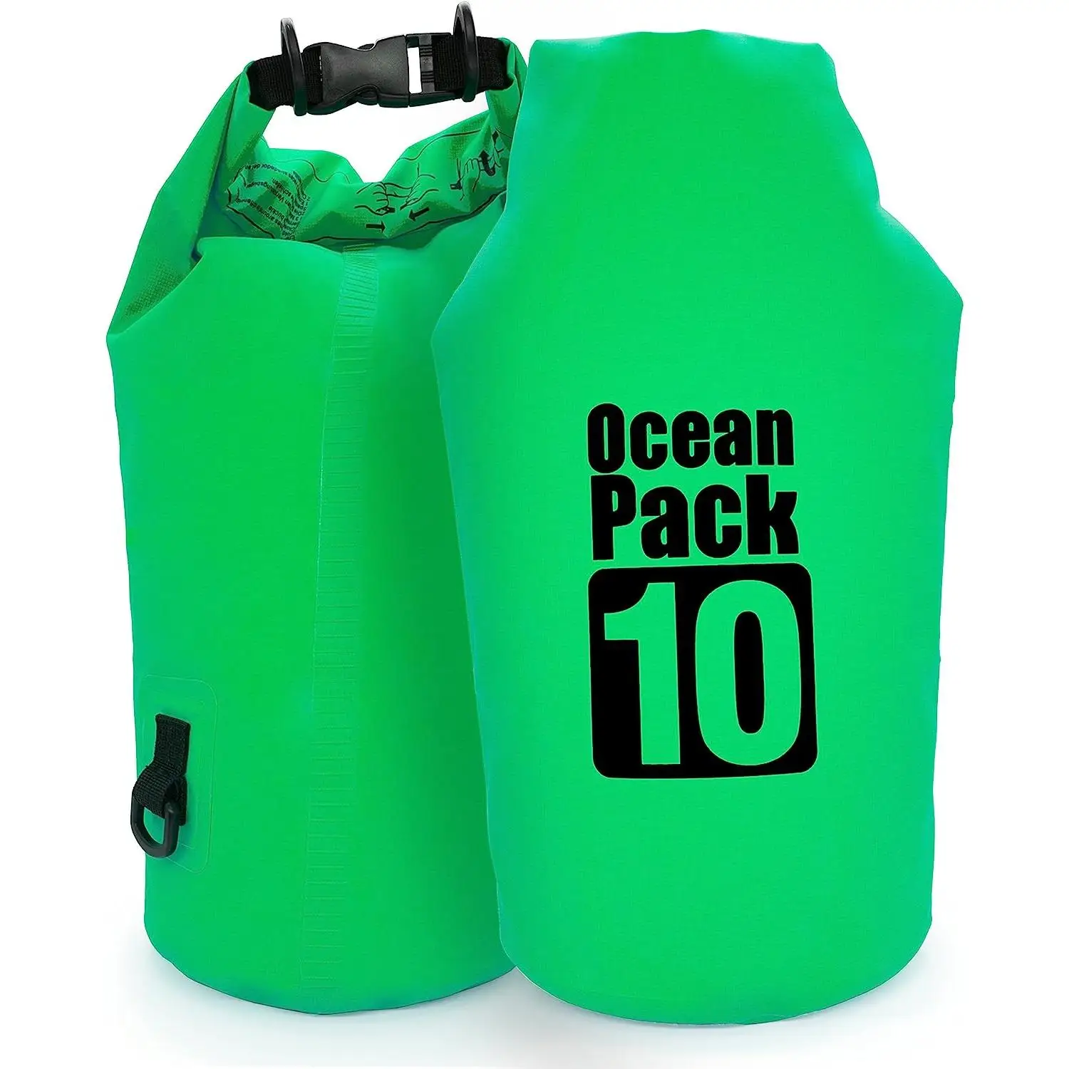 FGNS Bolsa Estanca Impermeable 5L/10L/15L/20L, Bolsa Seca Impermeable Flotante 5L, Bolsa de Hombro Impermeable IP66, para Canoa Kayak Barco Camping Natación, Rafting Velo Pesca etc.