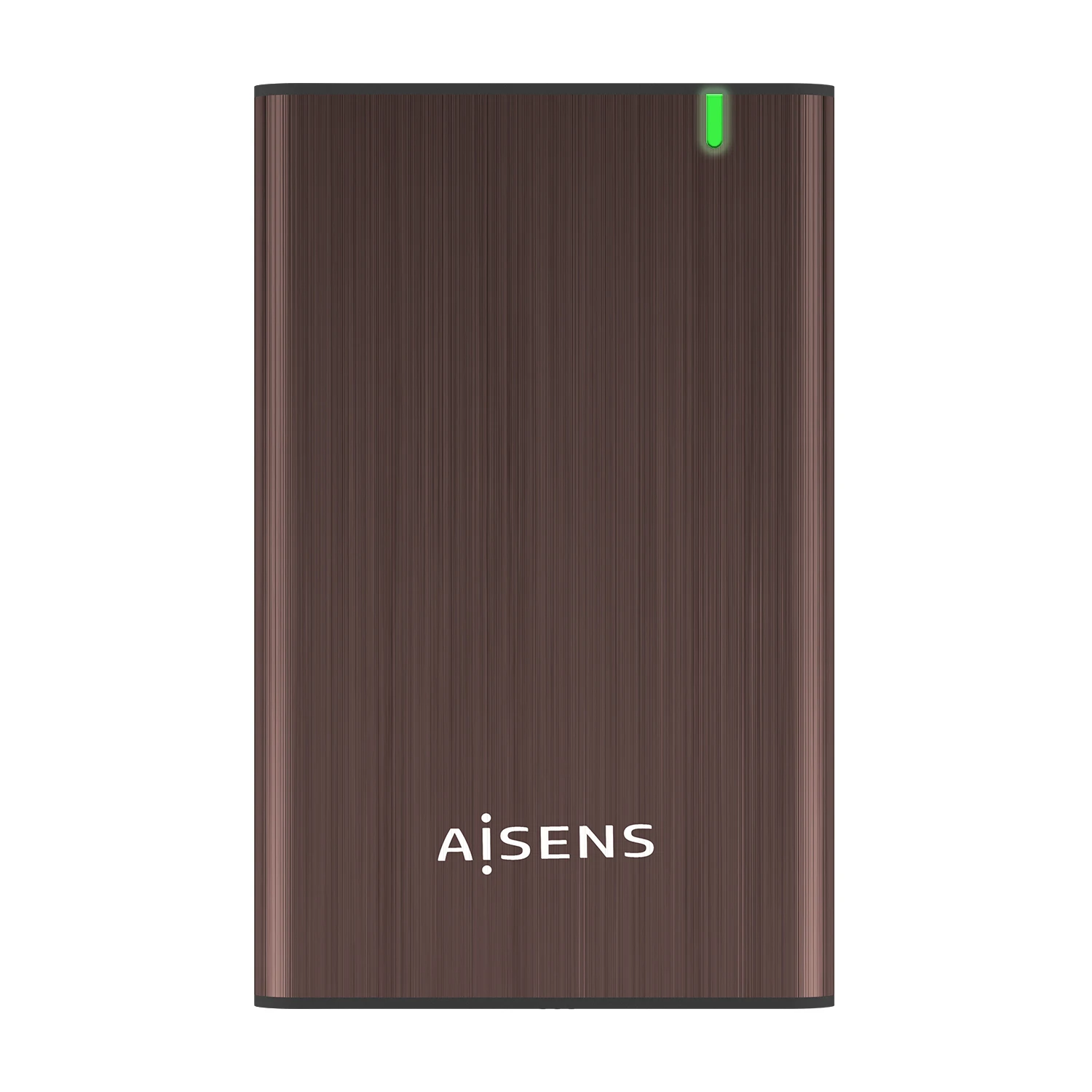 AISENS Caja Externa 2.5" ASE-2525BWN 9.5 mm SATA A USB 3.0/USB 3.1 Gen1, Marron