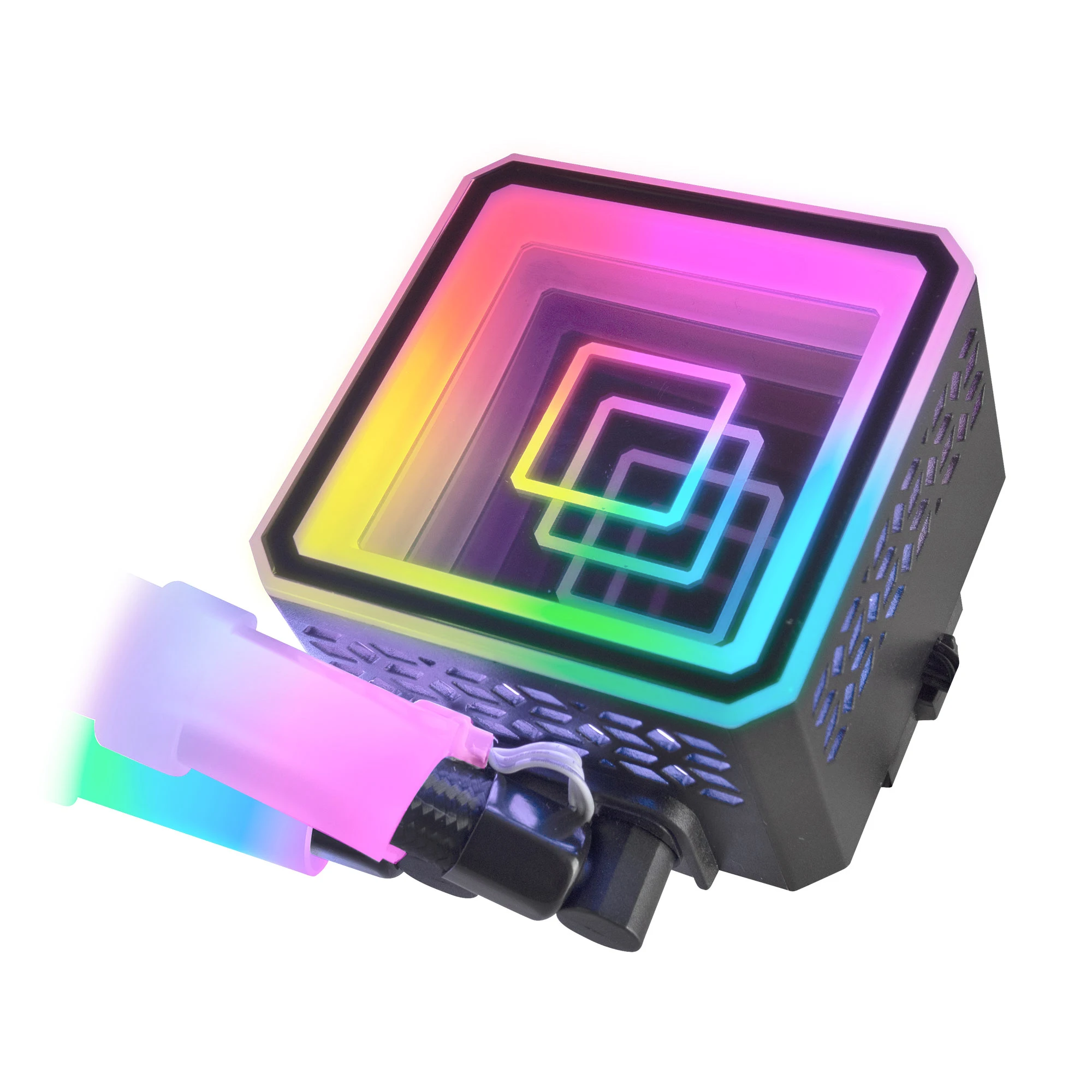 Mars Gaming ML-ULTRA240, Refrigeración Líquida CPU, TDP 500W, Espejo Infinito, 2 Ventiladores Silenciosos FDB ARGB, Tubos ARGB, Multisocket Universal, Refrigeración Líquida Negro o Blanco - imagen 4