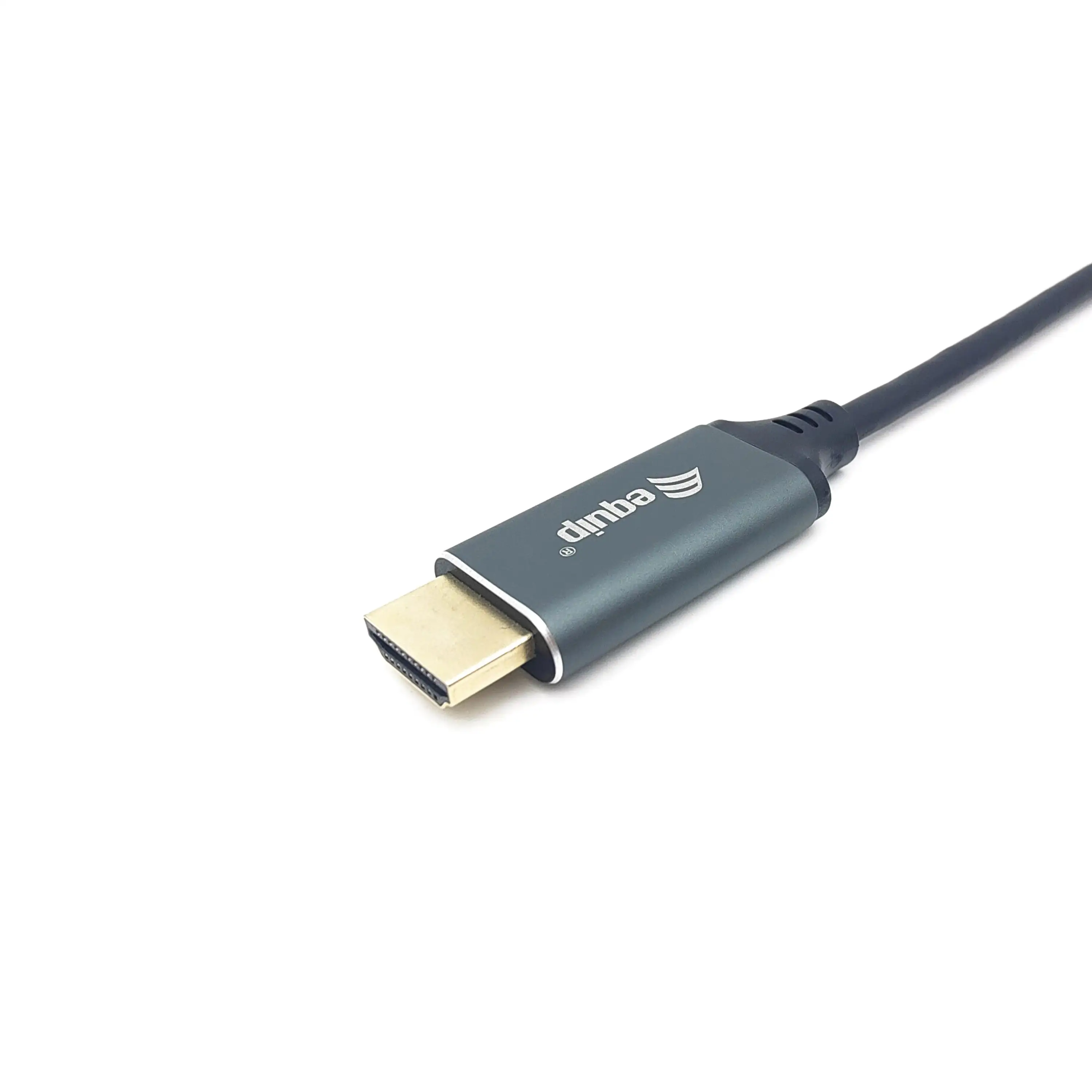 Equip 133416 adaptador de cable de vídeo 2 m USB Tipo C HDMI tipo A (Estándar) Gris, Negro - imagen 2