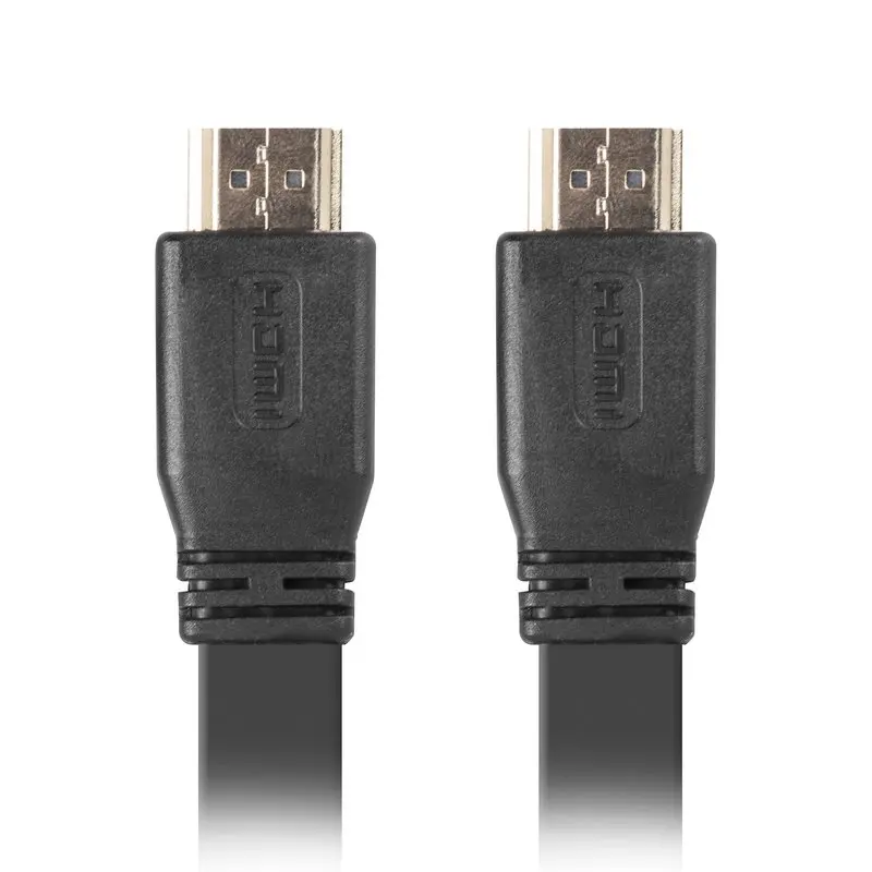 Lanberg Cable HDMI 2.0 4K Plano Macho/Macho 5m Negro - imagen 2